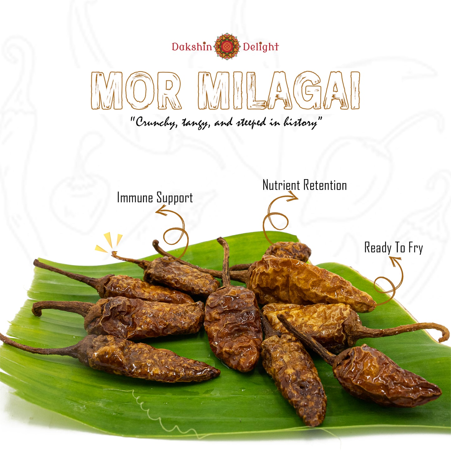 Moor Milagai (Sun-Dried Chilies)